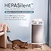 BLUEAIR Air Purifier Medium Room, Cleans up to 1,713 Sq ft Air Cleaner for Dust Pet Dander Smoke Pollen Allergen Odor Removal Home Bedroom Living Room, Alexa, Auto, HEPASilent, DustMagnet 5440i
