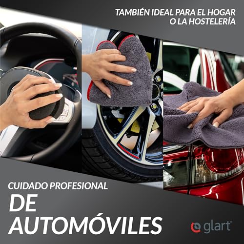 Miniatura 5 de Glart 44TPP6 Set para el Cuidado de la Pintura, Gris (Anthracite)/Negro, 40 x 40 cm, 3
