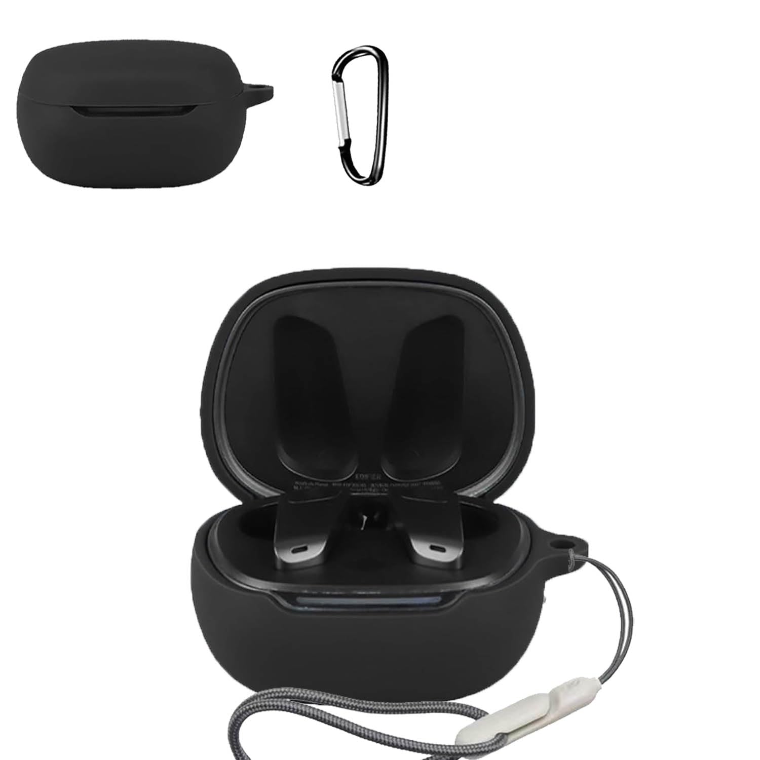 Amazon | For EDIFIER NeoBuds Planar ケース カバー （カラビナ付き+