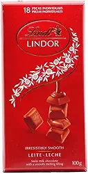 Chocolate Suíço ao Leite, Lindt Lindor, 1 Tablete de 100g