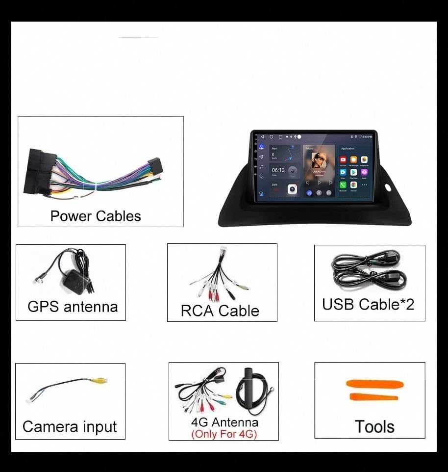 Autoradio Touchscreen con Bluetooth Manos Libres y Mirror Link para Renault Kangoo 09-18 7