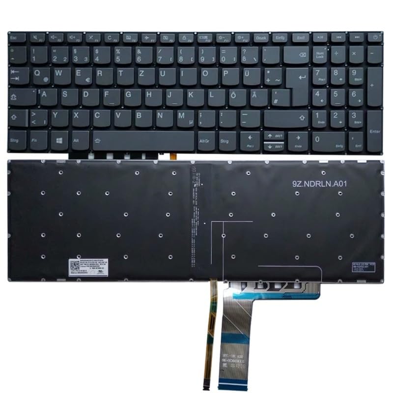 Clavier Lenovo IdeaPad 320-17 pour travailler le soir confortablement avec touches éclairées