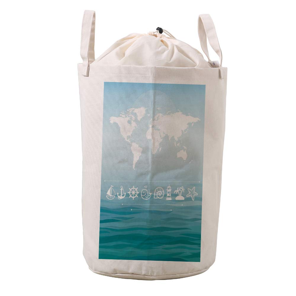 Bolsa de ropa de baño de lino impermeable organizador maleta