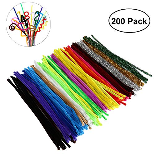 最安値 Ultnice モール 工作用 モール ラメ 手芸モール 0本 Diy飾り物 シェニール スティック クリスマスツリー飾り 子供 知育玩具の価格比較