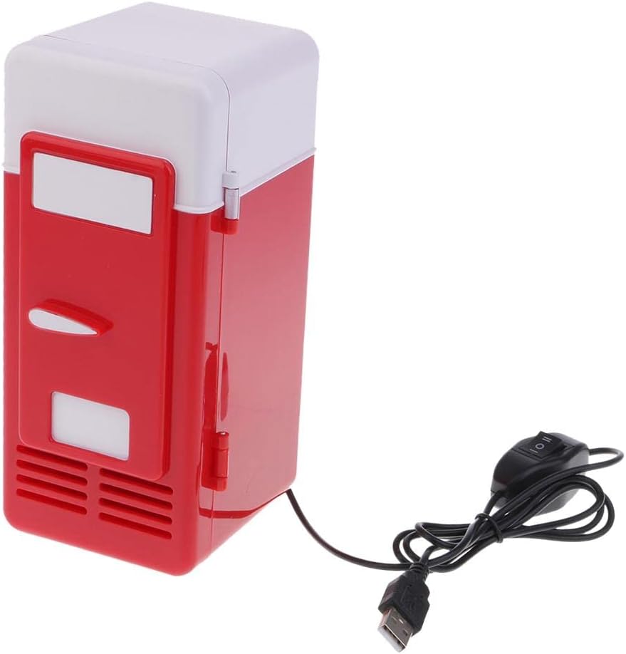 Universal 5V Mini Fridge Warmer and Cooler Function USB Powered Drinks Refrigerator Red new|1 Piece Mini Travel Fridge|Collectibles|Collectibles|Collectibles|Collectibles