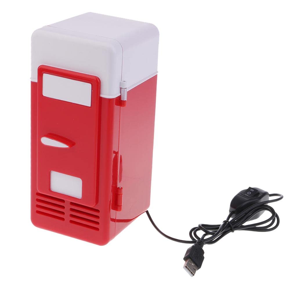 Universal 5V Mini Fridge Warmer and Cooler Function USB Powered Drinks Refrigerator Red New|1 Piece Mini Travel Fridge|Collectibles|Collectibles|Collectibles|Collectibles-image-5