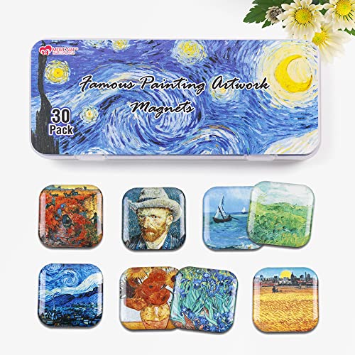 MORCART 30 piezas imanes decorativos para nevera miniatura 3