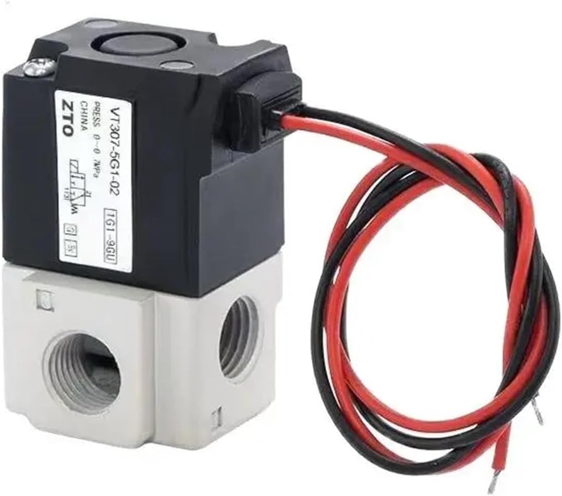 1pc Pneumatic Vacuum High Frequency Solenoid Valve VT307-4G-01-02/2G1/1G/5G1(VT307-5G1-01N-F)