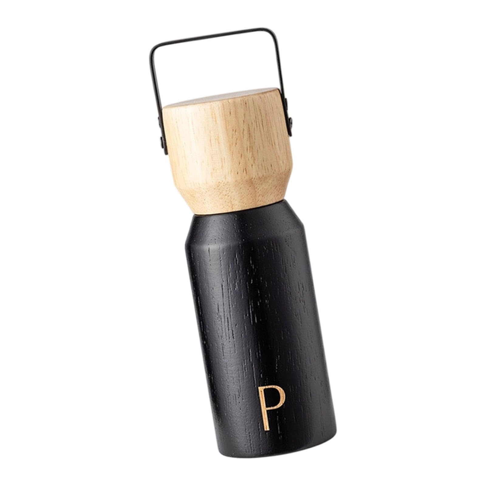JDNH Ergonomic Rubberwood Spices Grinder with Ceramic Cores Wood Peppers Mill Adjustable Coarseness for Cooking Enthusiasts Wooden Peppers Mill