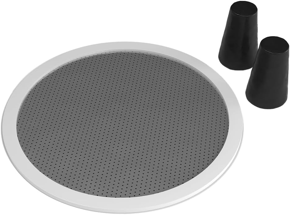 Think Crucial Replacements for Toddy Stainless Steel Disk Filter &amp; 2 Rubber Stopper Kit, Fits Toddy Cold Brew Systems
