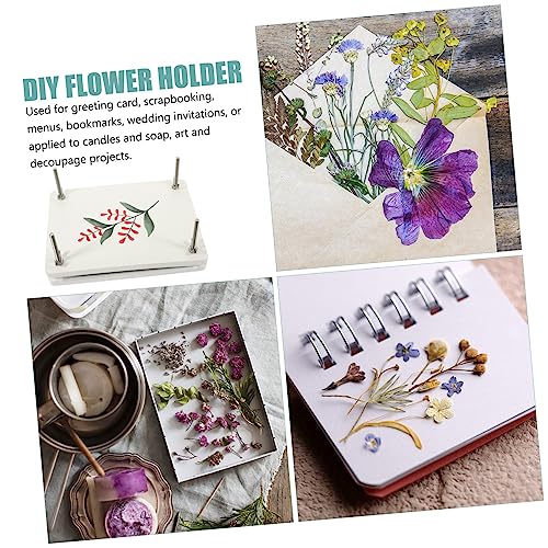 Kit de pressage de fleurs Operitacx feuilles séchées sans moisissure - 3