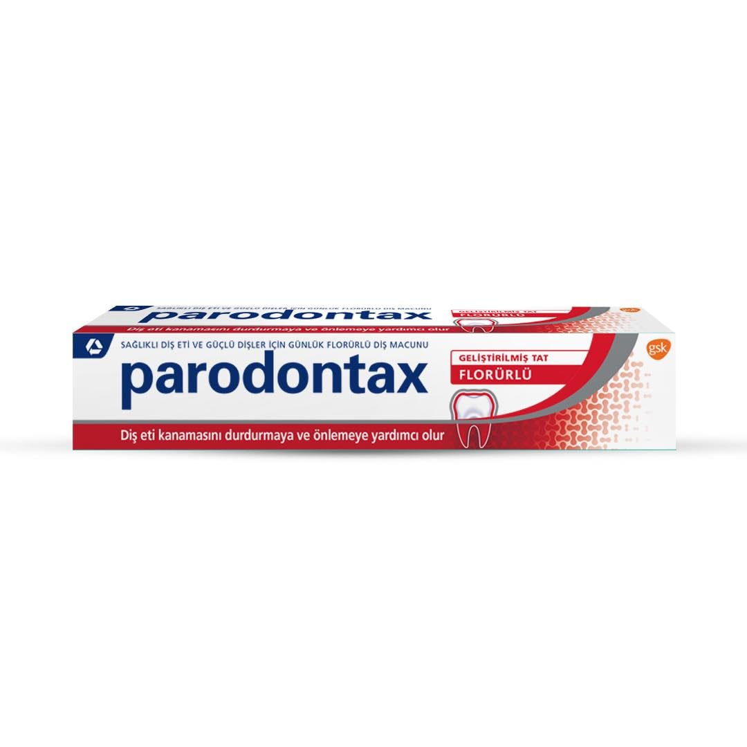 Parodontax Geliştirilmiş Tat Diş Eti Kanamasını Önlemeye Yardımcı Günlük Florürlü Diş Macunu (1 x 75 ml)