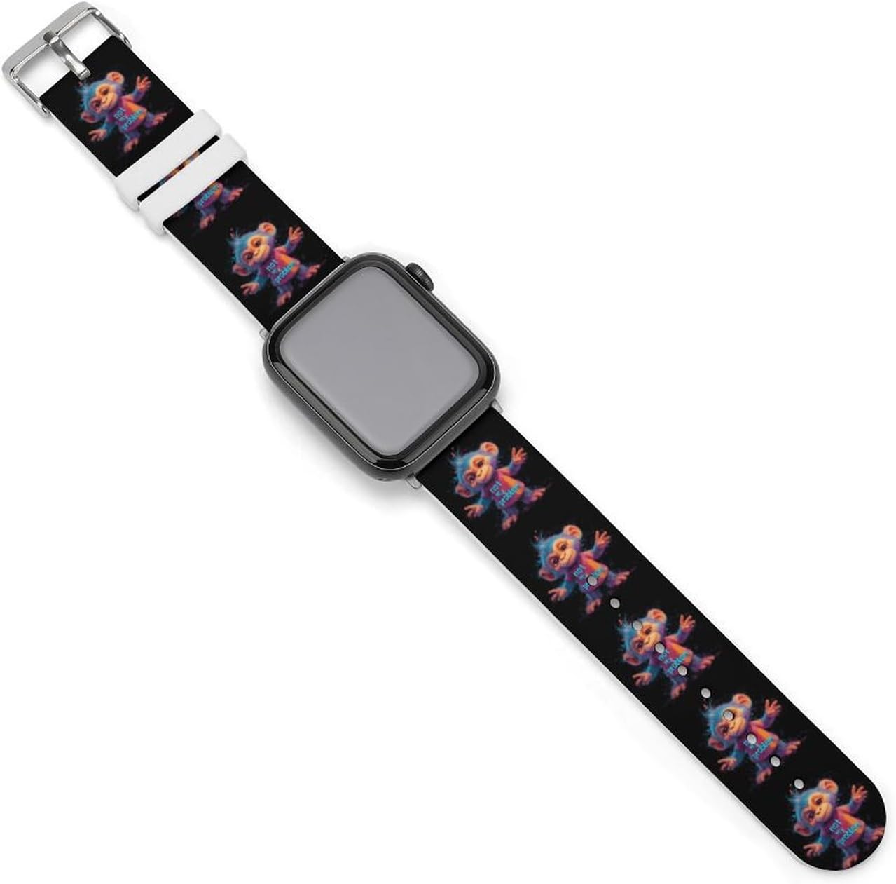 Not Funny Monkey My Problem Funny Watch Band Quick Release Replacement Watch Straps for Men Women