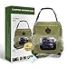 Solar Camping Shower Bag, 5 Gallons/20L Portable Camping Shower Bag with On/Off Switchable Shower Head for Camping Traveling Hiking Beach Swimming