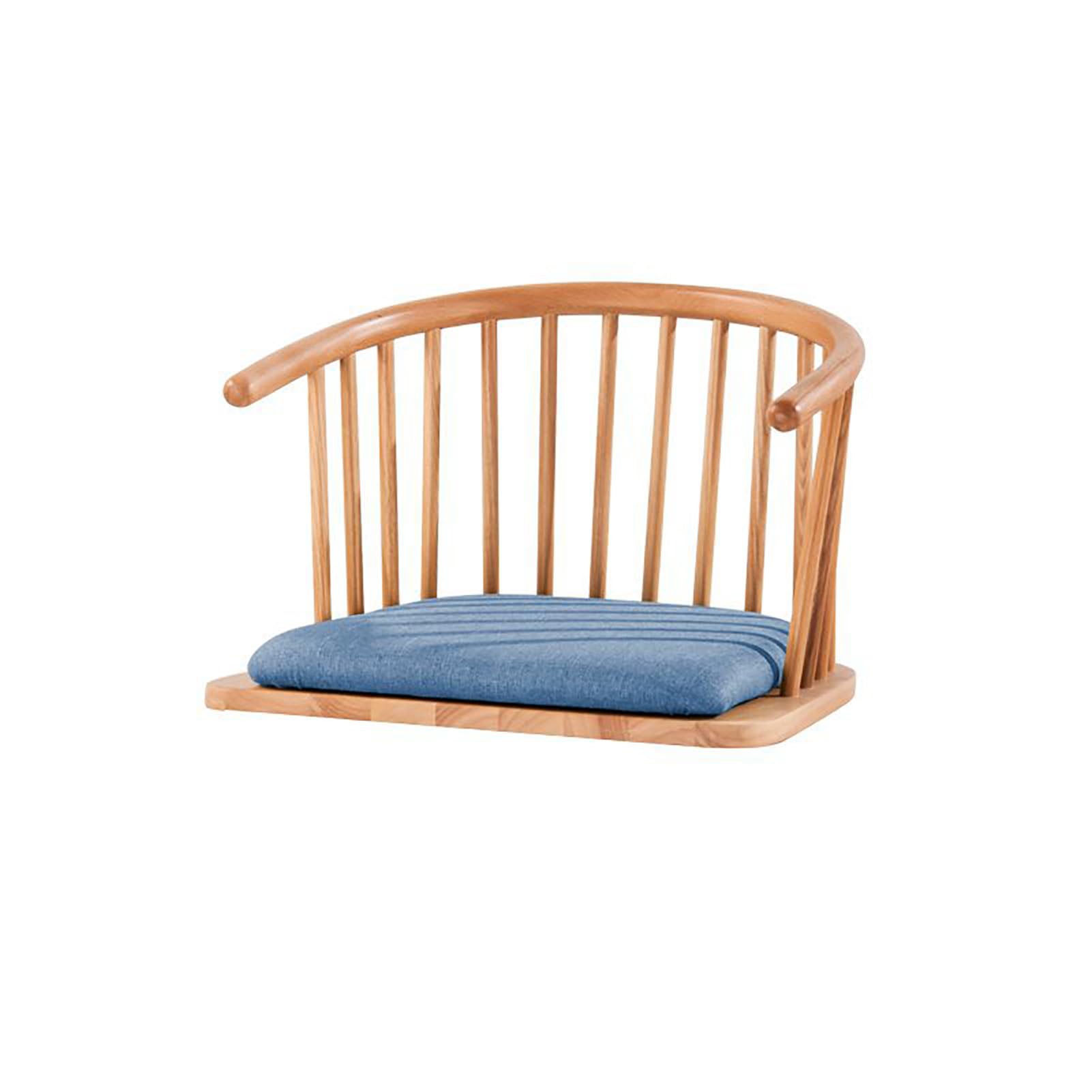 Chaise tatami de salon en bois massif et finitions luxe
