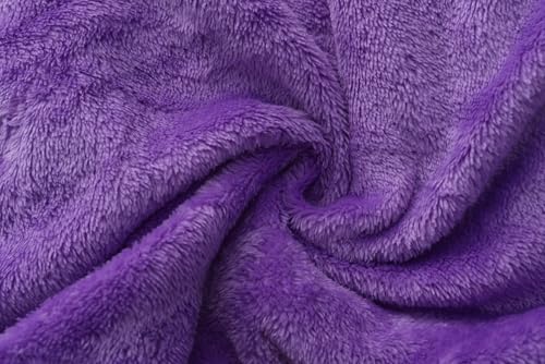 Image of Girls Fleece Robe Boys Hooded Bathrobe Soft Flannel Robe For Kids