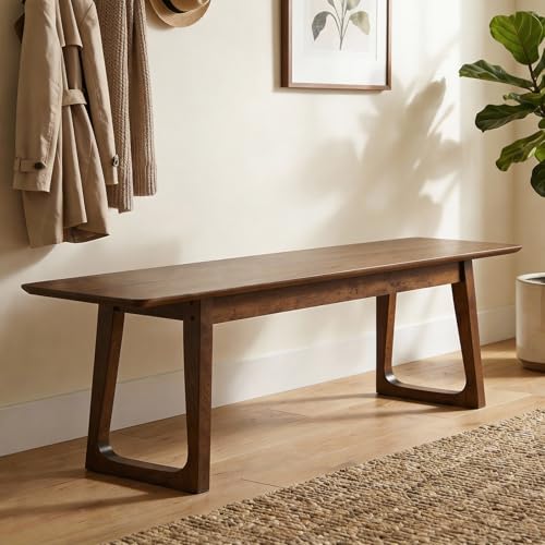 DUOMAY Rustic End of Bed Bench