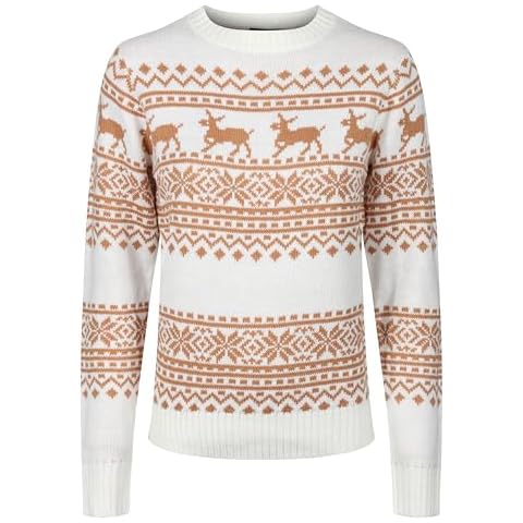 Festive Fair Isle Ladies Christmas Jumper Cover