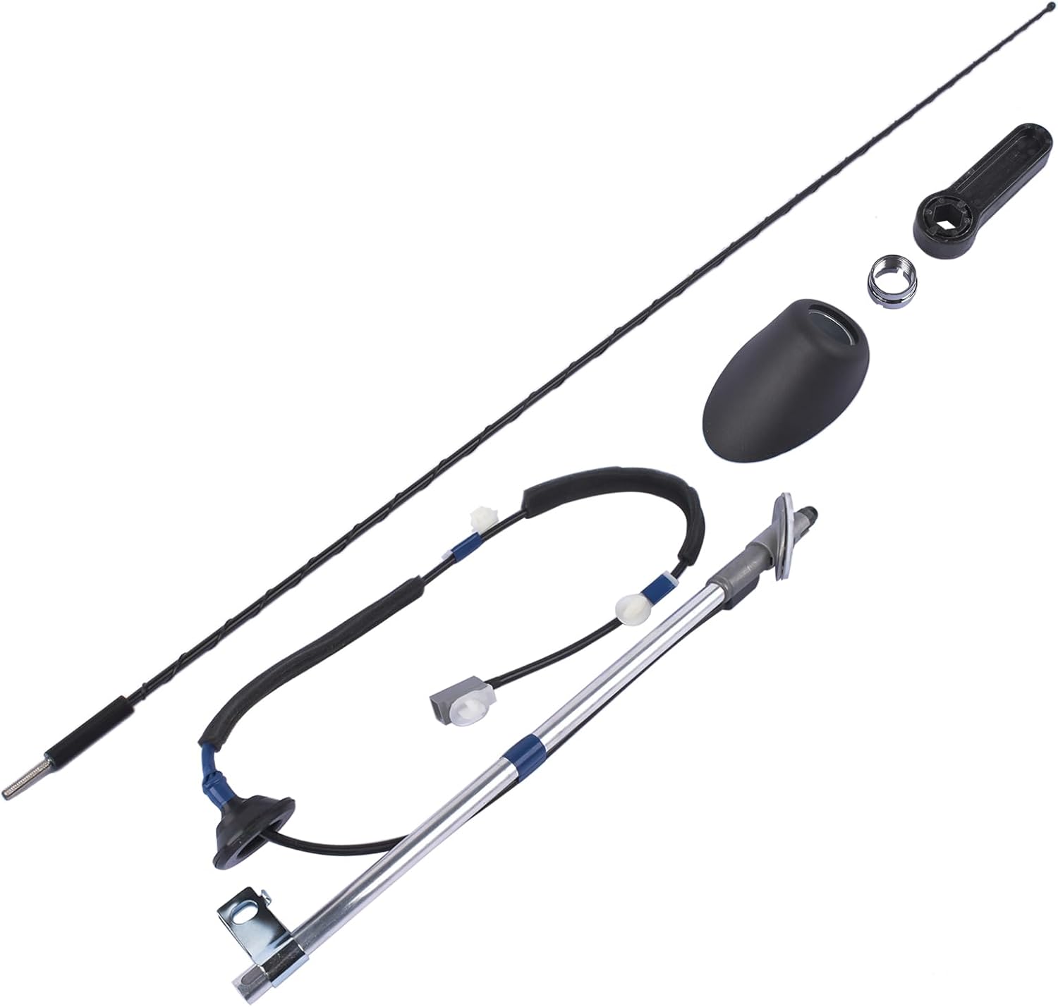 Antenna Kit Replacement for 2005-2015 Toyota Tacoma Pickup 4-Door 2.7L 4.0L V6 Manual Type 86309-04110 86300-04070