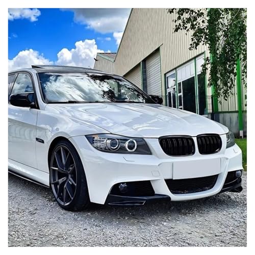 Grille calandre avant centrale noire brillante pour BMW Série 3 E90 E91 LCI 2009-2012
