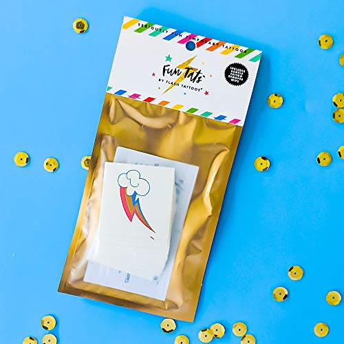 Cutie Marks Variety Pack Set Of 30 Assorted Premium Waterproof Colorful Metallic Little Pony-Inspired Temporary Foil Flash Tattoos- Mlp, Tattoo Set, Girl Tattoo, Kids Tattoo, Party Favor #TOP4