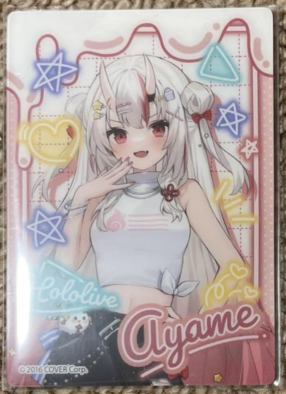 百鬼あやめ　ホロライブ×アトレ秋葉原　購入者特典　トレカ 百鬼あやめ[]【ホロカトレカお買得価格通販：トレコロ】