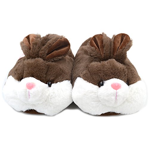 Image of Millffy Bunny Slippers for Women Warm Funny Slippers House Shoes Rabbit Plush Slippers