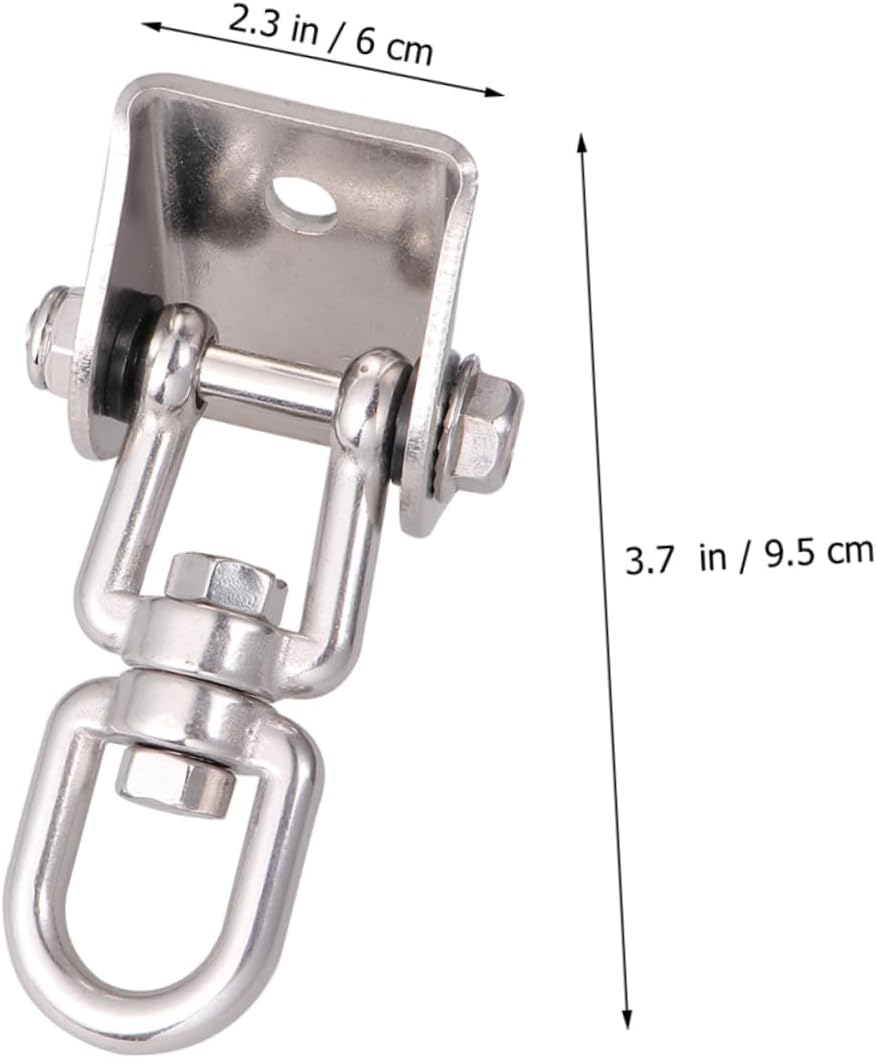 Stainless Steel Swing Chair Hook Ceiling Wall Mounting Hammock Accessory Fixed Hook for Swing Hammock