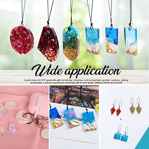 Resina Molde Os Brincos De Kit De Silicone Pingentes Colares De Joias Chaveiros Moldes Epóxi