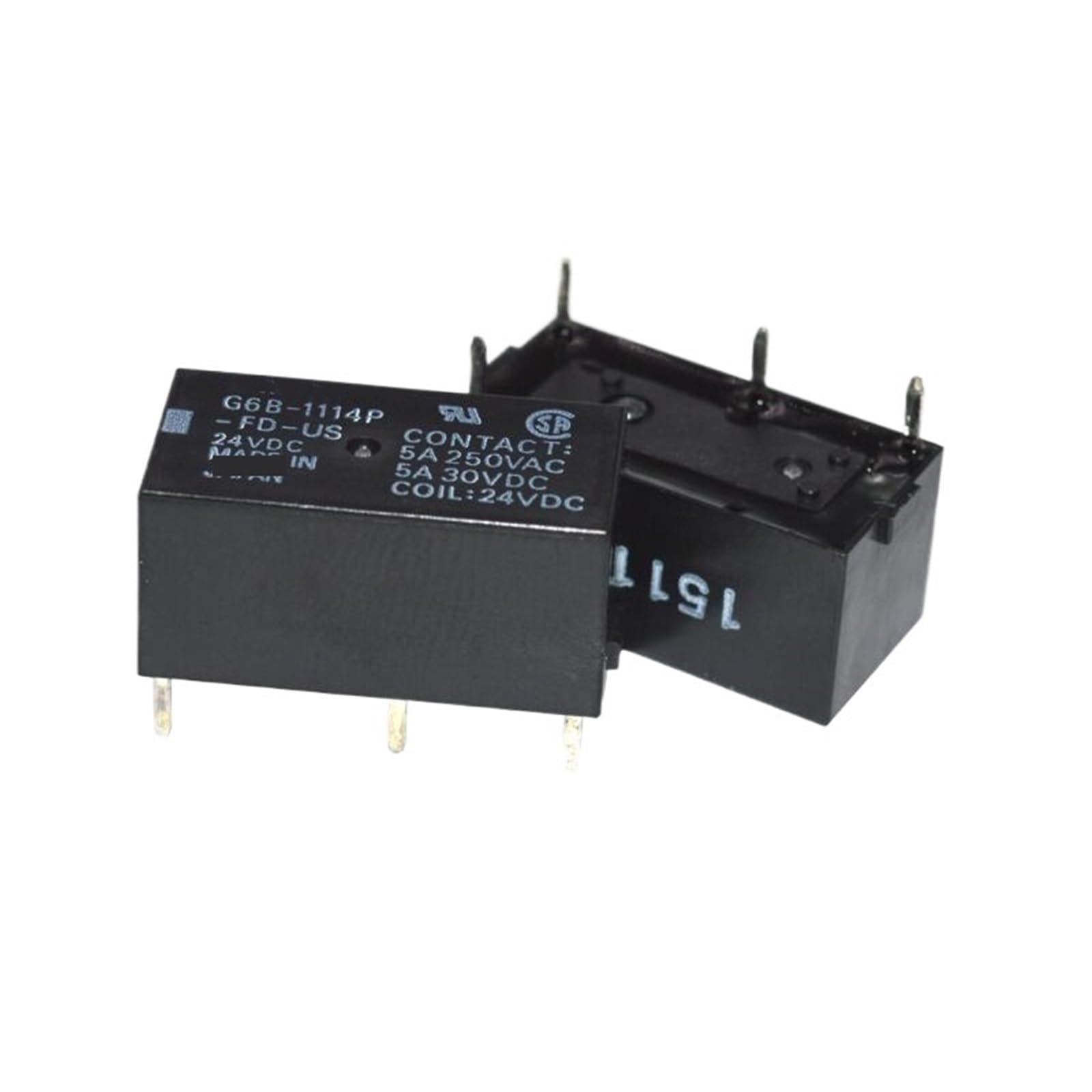 Relais G6B-1174P-FD-US DC24V 5A : performance de commutation stable et précise - 2
