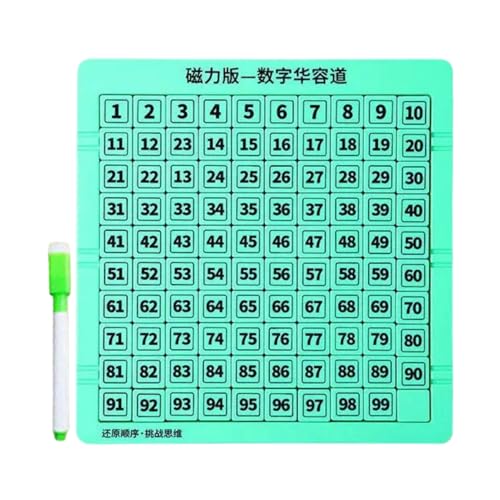 �X���C�h�p�Y�� - 1����99�܂ł̐����}�O�l�b�g����J�E���g�ߋ� | �y���t�����G�`���{�[�h | ���̎q 10�� �N���X�}�X ���s �w�K �v���[���g �j�̎q