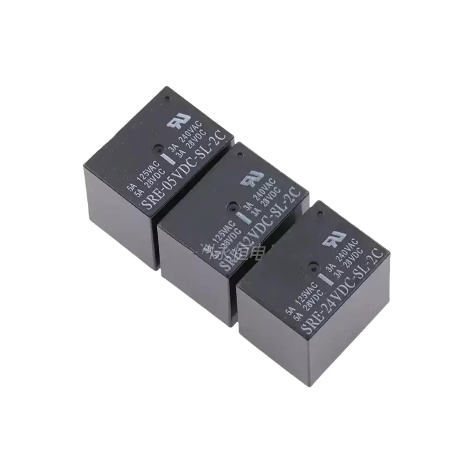 PKNVKZIDK 10PCS SRE-12VDC-SL-2C 8PIN 3A RELAY 12VDC
