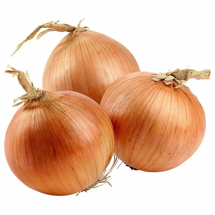 Yellow Onions, 5 lbs, Fresh and delicious for all your cooking needs, High in antioxidants, vitamin C, B6 and iron