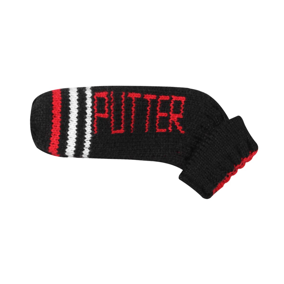 Scott Edward Housse de Putter de Golf en Tricot, 1 pièce dans Le Paquet, Tricot Double Couche, Convient aux putters à Lame, Mignonne et Douce