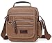 Produktbild Sunsomen Canvas Schultertasche Kleine Messenger Crossbody Bag Work Bag Vintage Multifunktional