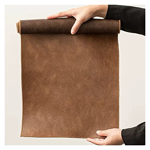 Chemin de table en cuir marron de qualité supérieure résistant à la chaleur