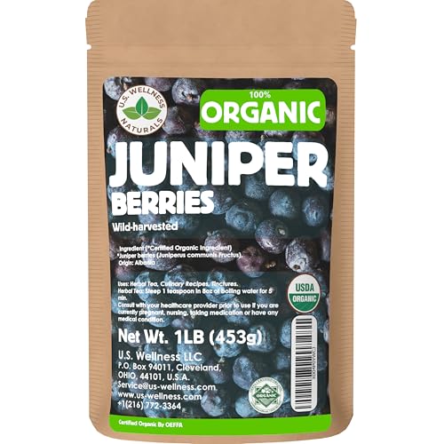 Juniper Berries - 16Oz (Real Wild Harvest)