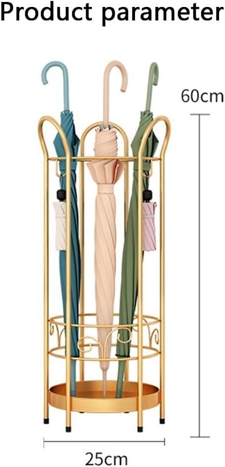 Porte-parapluie stable et compact pour optimiser le couloir - 3