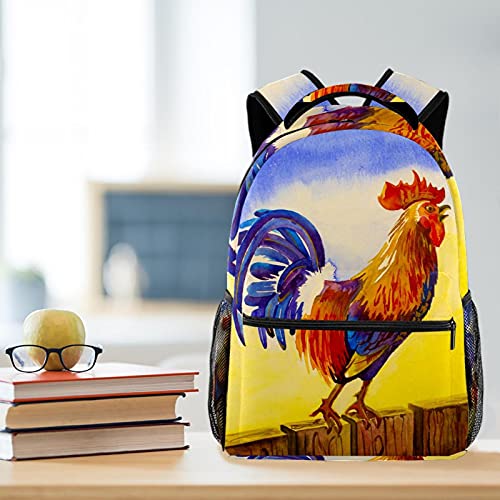 Sac à dos Red Panda réglable grand compartiment 40 cm multicolore - 6