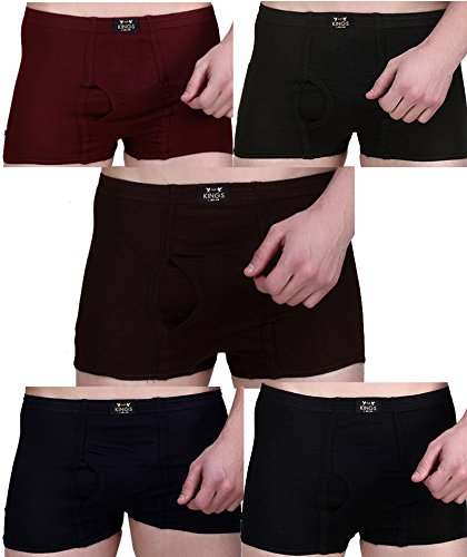 Image of HAP Mini Trunk Inner Elastic /Boxer Brief /Multicolor /Pack of Five
