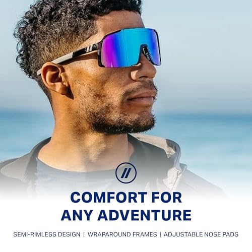 Image of Blenders Eyewear Expose - Polarized Sunglasses - Adjustable Nose Pads - 100% UV Protection - For Men & Women