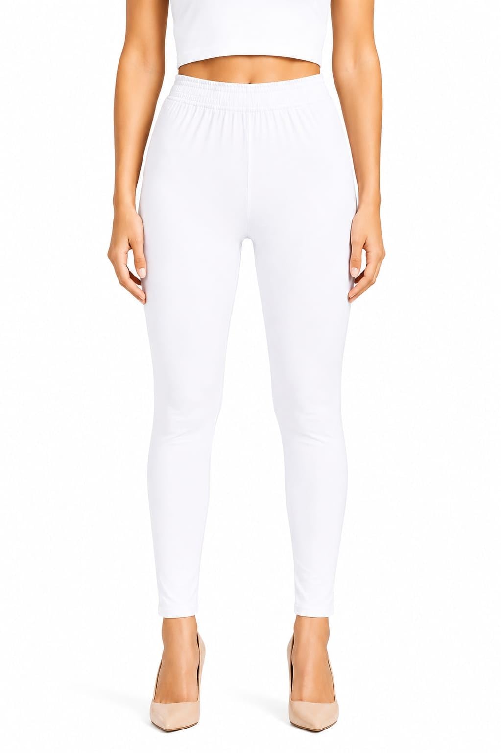 SD Square Women's Cotton Stretchable Ankle Length Leggings, High Waist Full Length Leggings for Women, Soft & Comfortable, Office Wear & Ethnic Wear-picture-41
