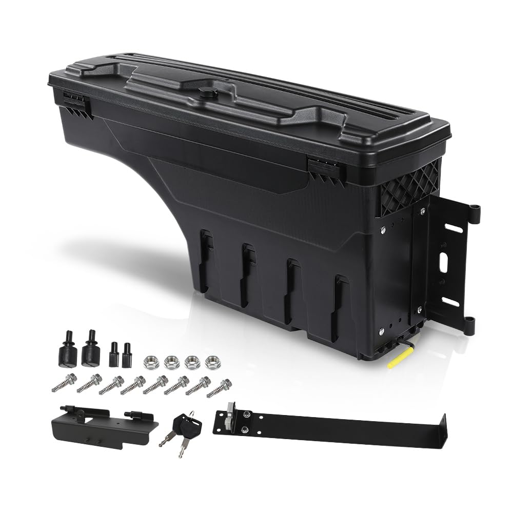 Amazon.com: LQI Truck Bed Swing Storage Box Tooling Box Right Side