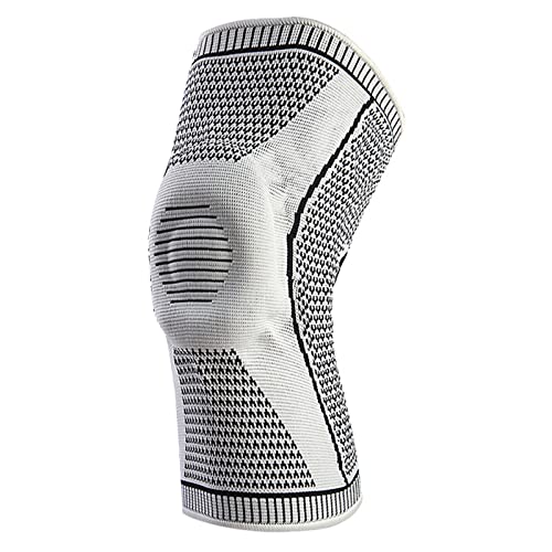 膝サポーター 膝パッド 膝固定 ひざサポーター 薄型 スプリング支柱 ニーカバー スポーツサポーター 通気 伸縮性 ずれない ひざ専用 固定サポーター 左右兼用 ウォーキング ランニング ゴルフ バレーボール バスケット テニス サッカー 登山