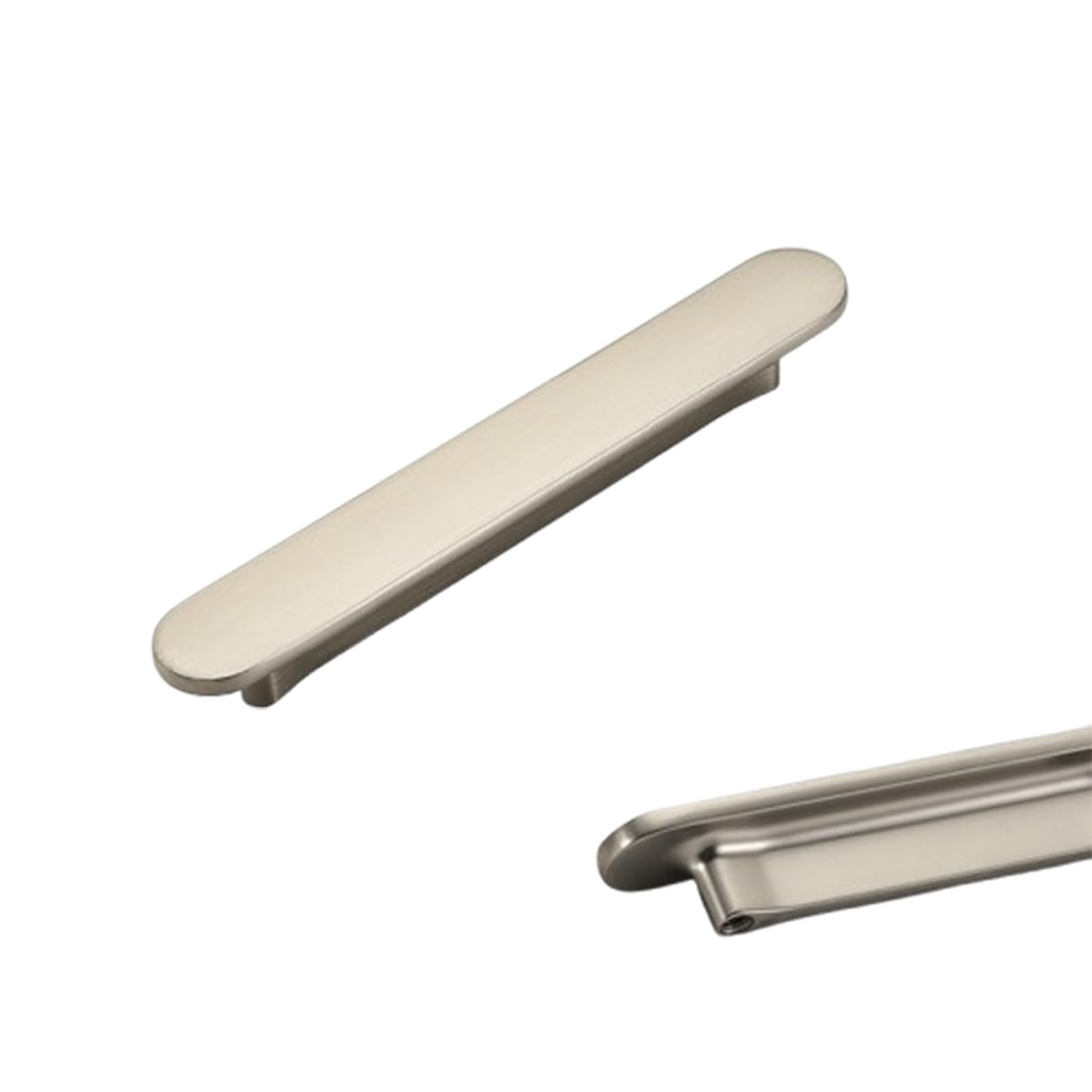 Steytemd 2 Pack Cabinet Handle Grey, Solid Zinc Alloy | T-Shape-128mm/5in