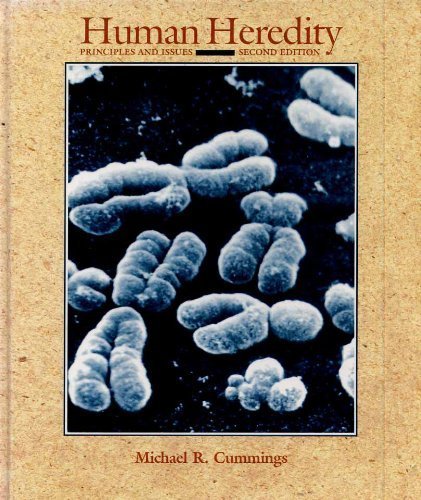 Human heredity: Principles and issues 0314773029 Book Cover