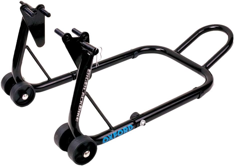 Oxford Big Black Motorcycle Front Wheel Bracket Stand