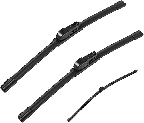 Limpiaparabrisas de 26 + 16 pulgadas con juego de limpiaparabrisas trasero de 14 pulgadas, repuesto automotriz para BMW X1 2016-2021, fácil de