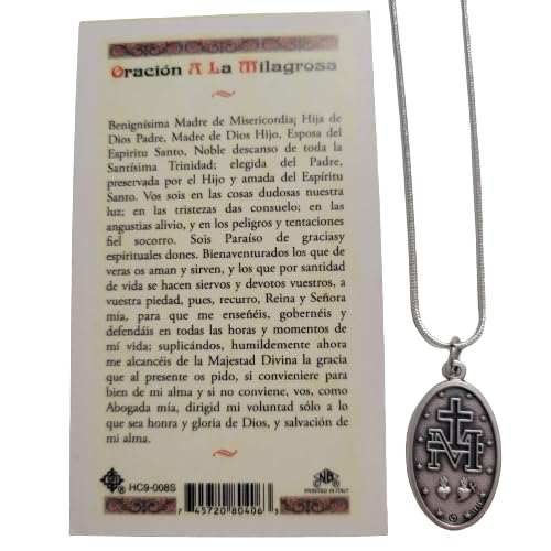 Miniatura 4 de Virgin Mary Necklace Sterling Silver Plated, Virgen Medal pendant chain protection, Virgin Mary Protection necklace