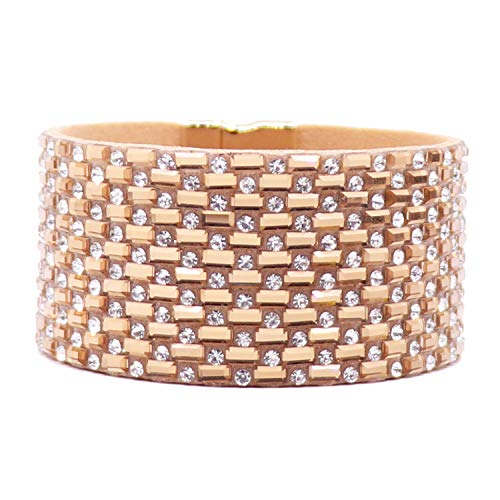 Bracelets de bracelet en cuir de l'arbre de vie de l'UEUC, brassard multicouche magnifique à la main de Boho avec boucle magnétique, bracelet décontracté pour femme et fille